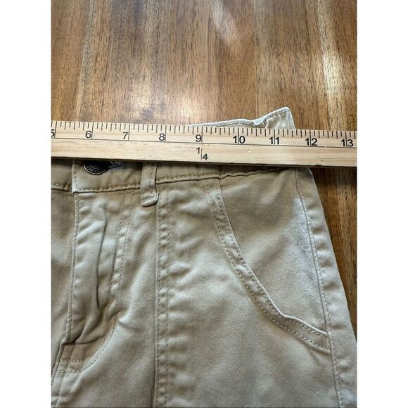 Cisono Juniors Khaki Cargo Jogger Pants Size 5 - Picture 5 of 7